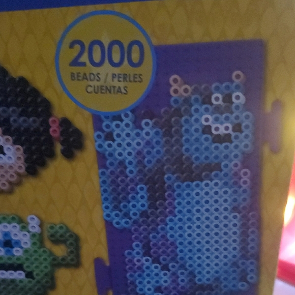 Disney Pixar Monsters Inc. Perler Bead Set - Blue, Green, and Purple - Picture 2 of 5